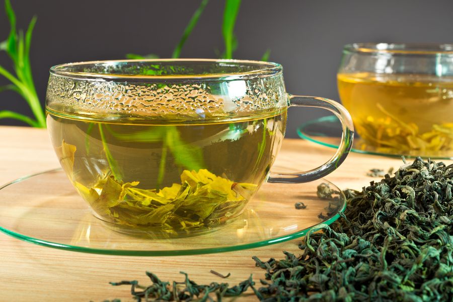 Green Tea ke Fayde ग्रीन टी के फायदे Traya
