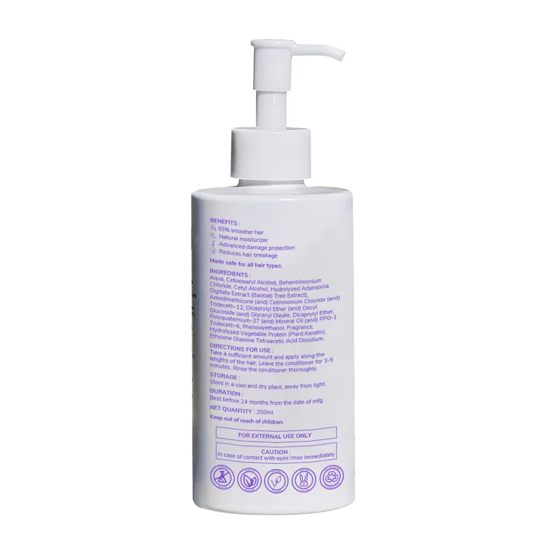 Traya Repair- Damage Repair Conditioner with Baobab Tree Extracts and Vegan Keratin | 100% Safe | Sulphate and Paraben-free