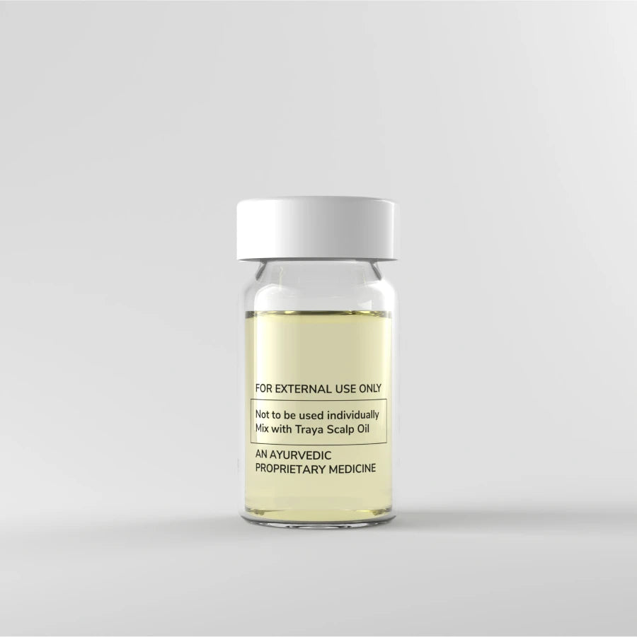 Scalp Oil 100ml with Growth Oil Shot | Contains Ayurvedic Ingredients with ORPL, Wheat Germ, Motia Rosha