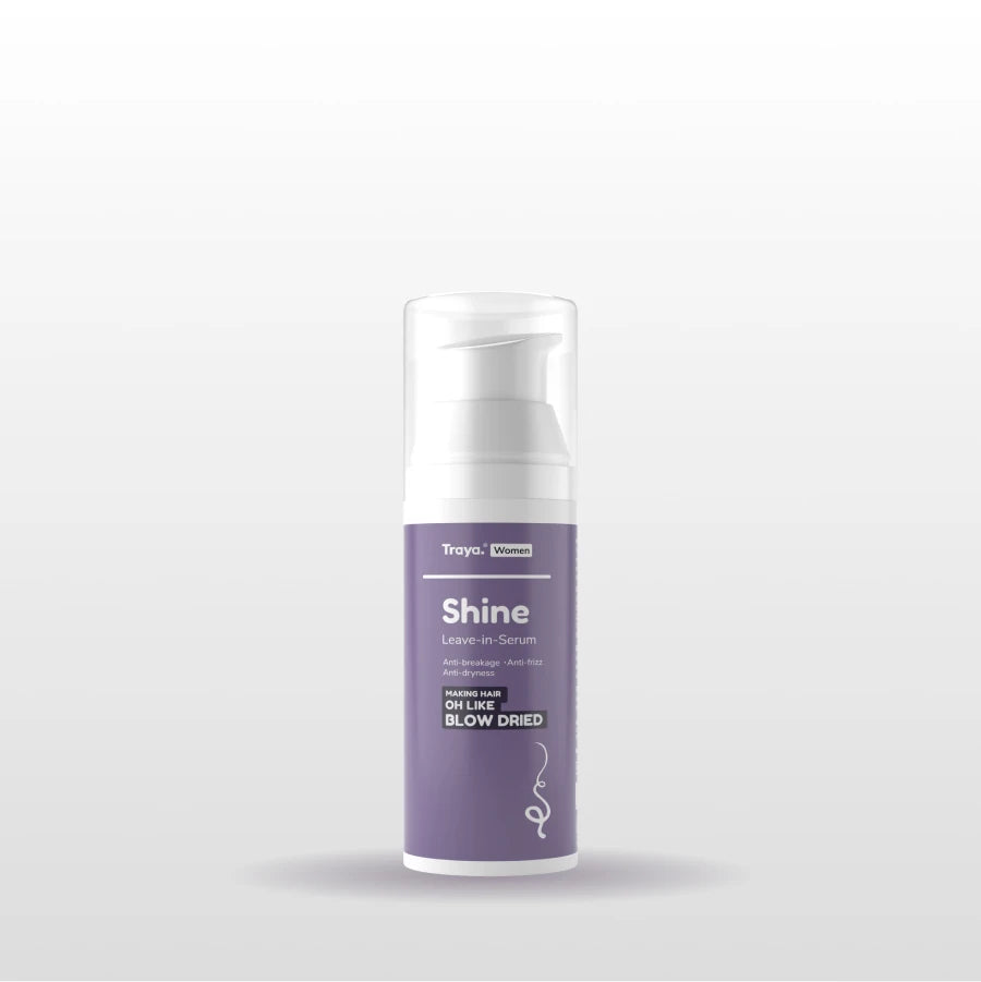 Shine Leave-in Serum, Anti-frizz, Anti-breakage formula Suitable for All Hair Types