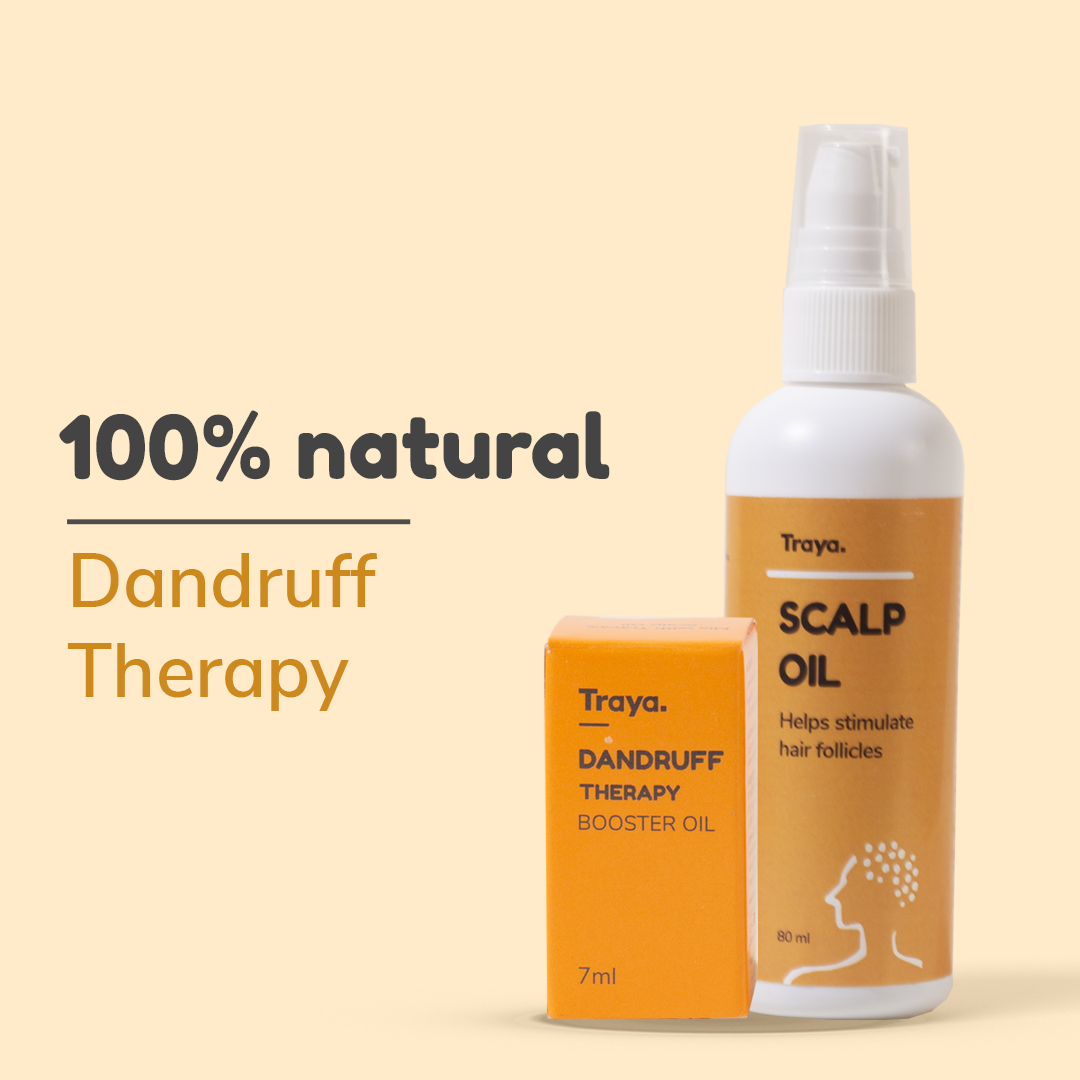 Scalp Oil with Dandruff Oil Shot | Contains ORPL and Bergamot