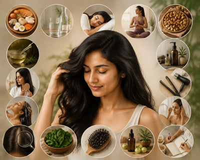 15 हेयर फॉल कंट्रोल टिप्स जो बालों को अंदर से सपोर्ट करते हैं