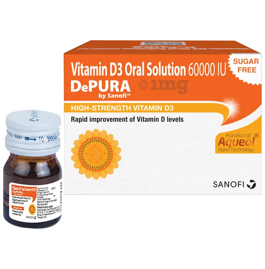 Vitamin D3 Oral Solution 60000 IU in Hindi