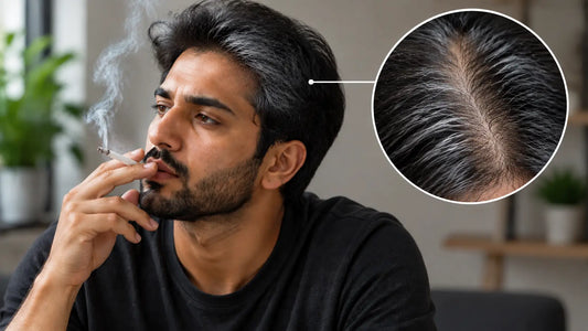 Smoking-Induced Premature Greying and Hair Loss
