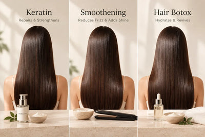 Keratin Vs Smoothening Vs Hair Botox