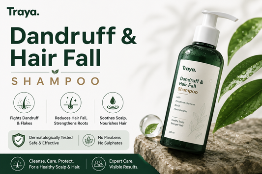 Dandruff & Hair Fall Shampoo: Clinically Proven Ingredients