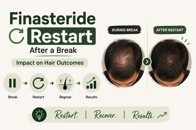 Restarting Finasteride After a Break: Results, Timeline and Recovery