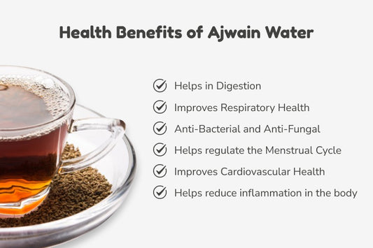 Health Benefits of Ajwain Water