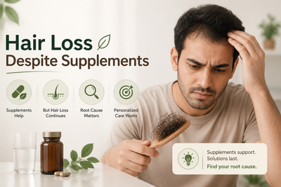 Hair Loss Despite Supplements: Common Reasons for Poor Response