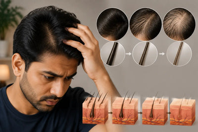 Hair Texture Changes as an Early Sign of Male Pattern Hair Loss