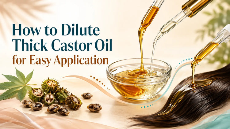 How to Dilute Castor Oil for Hair and Scalp Use