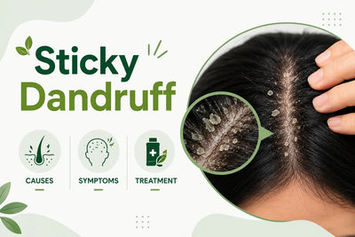 Sticky Dandruff on Scalp: Causes, Symptoms, Treatment and Diet