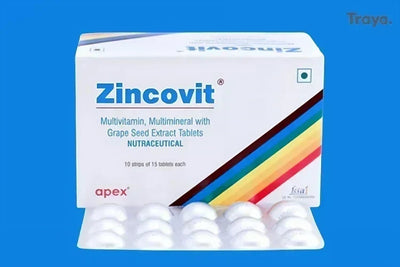 Zincovit Tablet के उपयोग और जानकारी | Zincovit Tablet Uses in Hindi