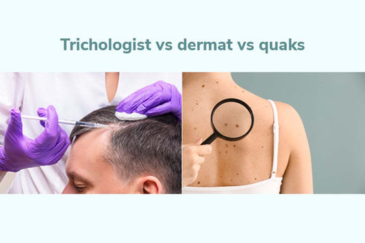 A trichologist or a dermatologist