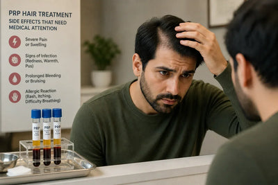 When PRP Hair Treatment Side Effects Need Medical Attention