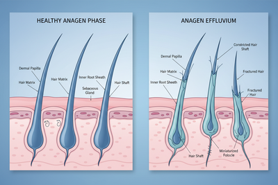 Anagen Effluvium: Comprehensive Guide to Sudden Hair Loss & More