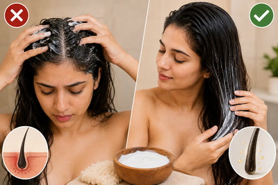 क्या कंडीशनर स्कैल्प पर लगाना चाहिए या सिर्फ़ बालों की लंबाई पर?