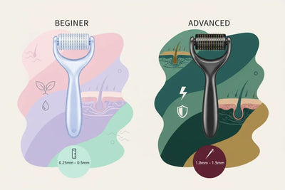 Beginner vs Advanced Derma Roller Sizes for Hair