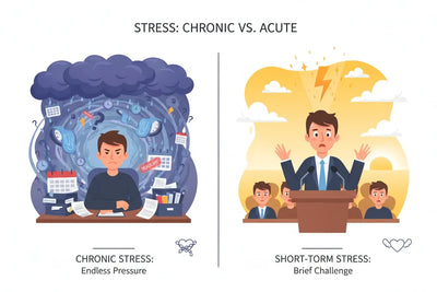 Chronic Stress vs Short-Term Stress: Hair Loss Risk Differences