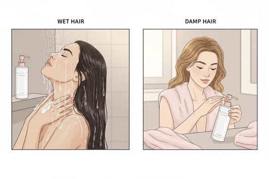 Conditioner on Wet vs Damp Hair