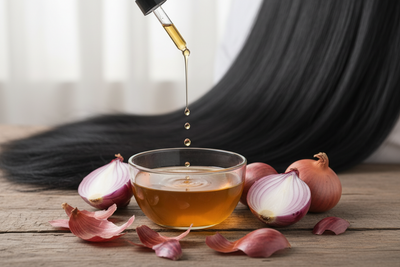 Onion Peel Water for Hair Growth