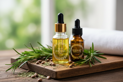 Can Jojoba Oil and Rosemary Oil Help Hair Growth?