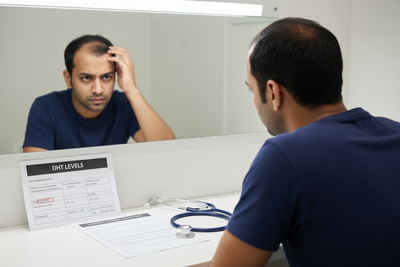 How to test and confirm High DHT as the root cause of hair fall