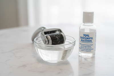 Using Alcohol to Sanitize a Derma Roller: What is the Correct Method?