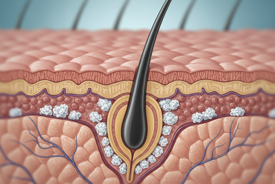 Can Hair Follicles Become Calcified? What Science Says