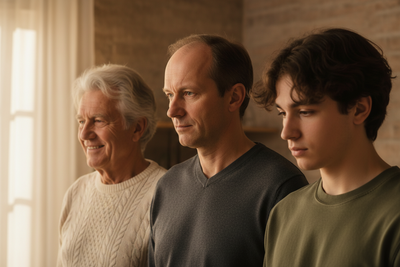 Can Male Pattern Baldness Skip a Generation?