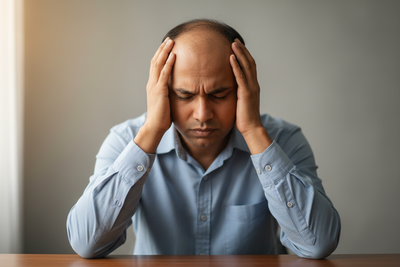 Can Stress Trigger Male Pattern Baldness or Only Reveal It Earlier?