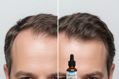 Does Minoxidil Regrow a Receding Hairline in Men?