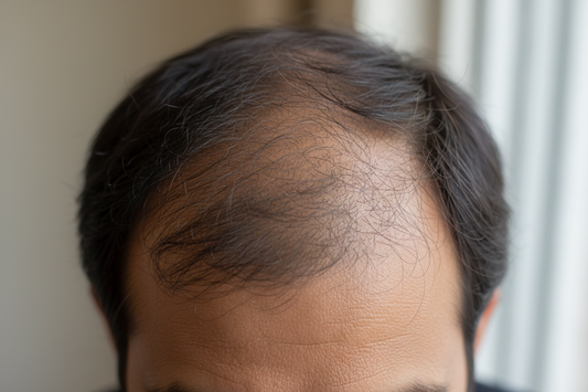 पूरे सिर में बाल पतले होना: क्या यह Genetic Hair Loss है?