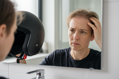 Helmet & Headgear Hair Thinning: Causes & Fixes