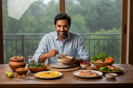 बारिश के मौसम में बाल झड़ने से बचने के लिए कौन-से खाद्य पदार्थ खाएँ?