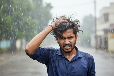 बरसात में रूखे और फ्रिज़ी बालों को कैसे नियंत्रित करें? कारण