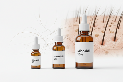 Minoxidil 2% vs 5% vs 10%: Strengths Compared