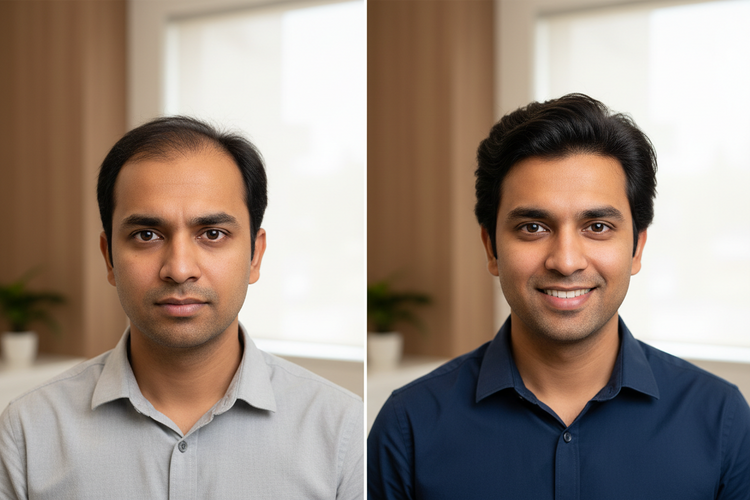 Neeraj’s Stage 3 Hair Fall Turnaround Plan