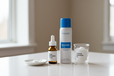 Oral vs topical minoxidil: which is right for you?