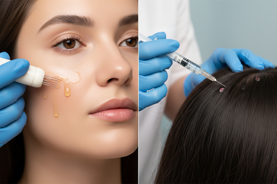 PRP for Skin vs Hair: The Key Differences