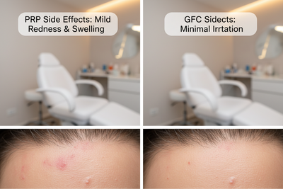 PRP vs GFC Side Effects On Hair: A Comparison