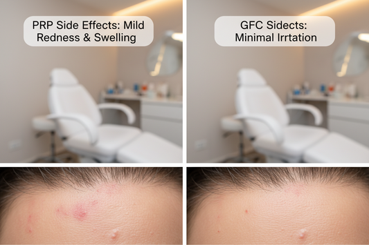 PRP vs GFC Side Effects On Hair: A Comparison