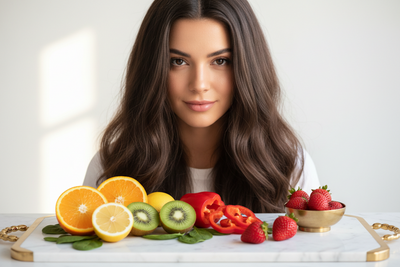 Vitamin C for Hair Growth: Role in Collagen and Iron Absorption