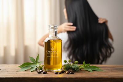 हेयर ग्रोथ के लिए कैस्टर ऑयल: फायदे, मिथक और इस्तेमाल की गाइड