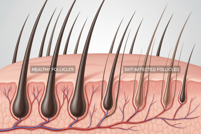 DHT & Hair Loss: How Dihydrotestosterone Causes Baldness