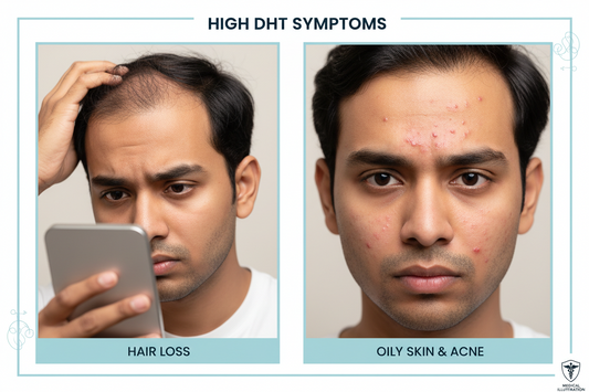 Symptoms of High DHT in Males