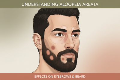 Why Alopecia Areata Often Affects Eyebrows and Beard Before the Scalp