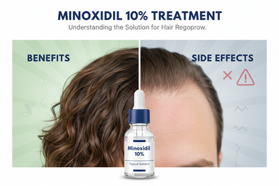 Minoxidil 10% Benefits & Side Effects Explained
