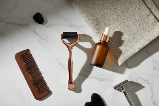 Derma Roller Beard Routine