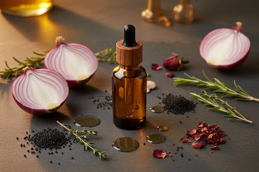 DIY Onion Hair Oil Recipe at Home